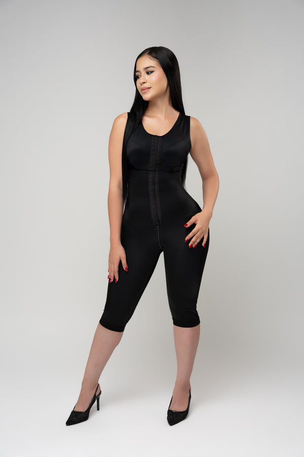 Black — photo 1 · Sleeveless Full Bust Coverage Bodysuit