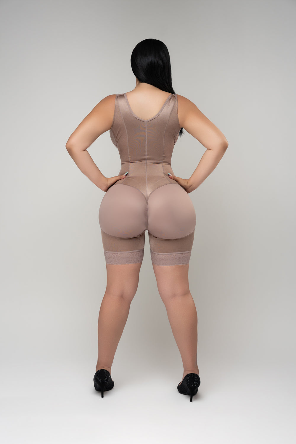 Cocoa — photo 3 · Sleeveless Full Bust Coverage Bodysuit
