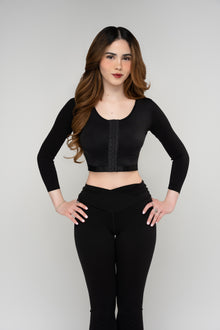 Black — photo 1 · Support Bra with Sleeves & Posture Alignment