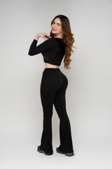 Black — photo 2 · Support Bra with Sleeves & Posture Alignment