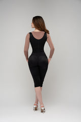 Black — photo 3 · Sleeveless Open Bust Bodysuit