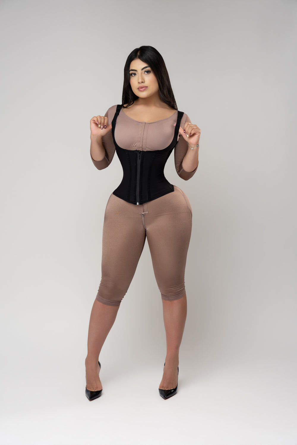Black — photo 1 · Hourglass Waist Trainer Vest