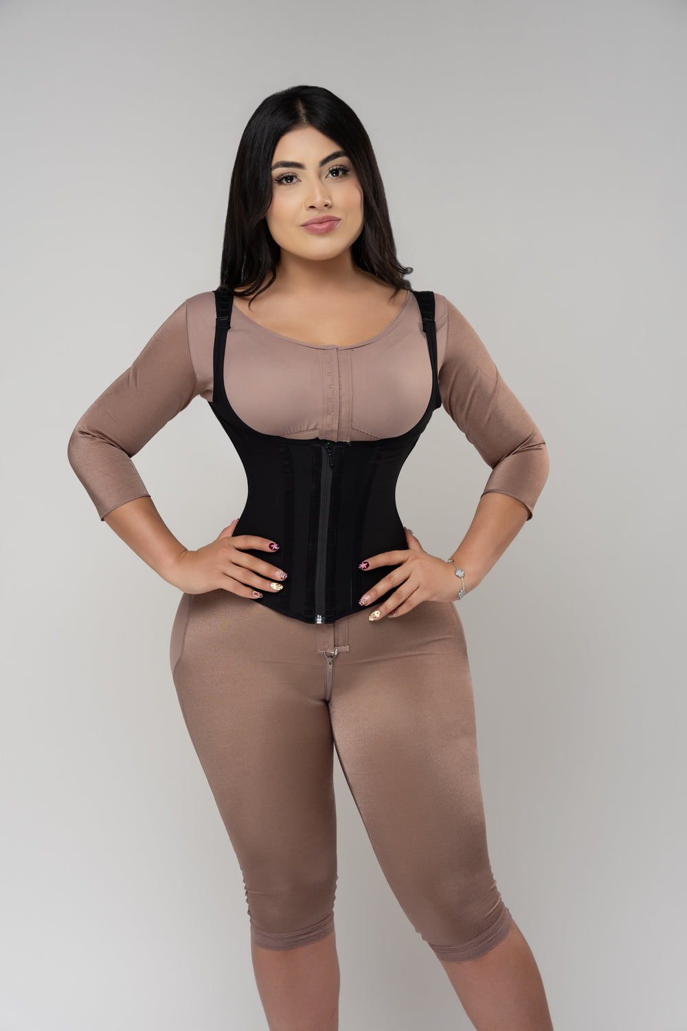 Black — photo 3 · Hourglass Waist Trainer Vest