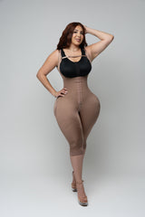 Cocoa — photo 1 · Sleeveless Open Bust Bodysuit