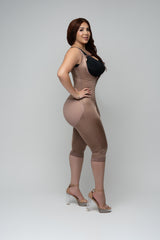 Cocoa — photo 2 · Sleeveless Open Bust Bodysuit