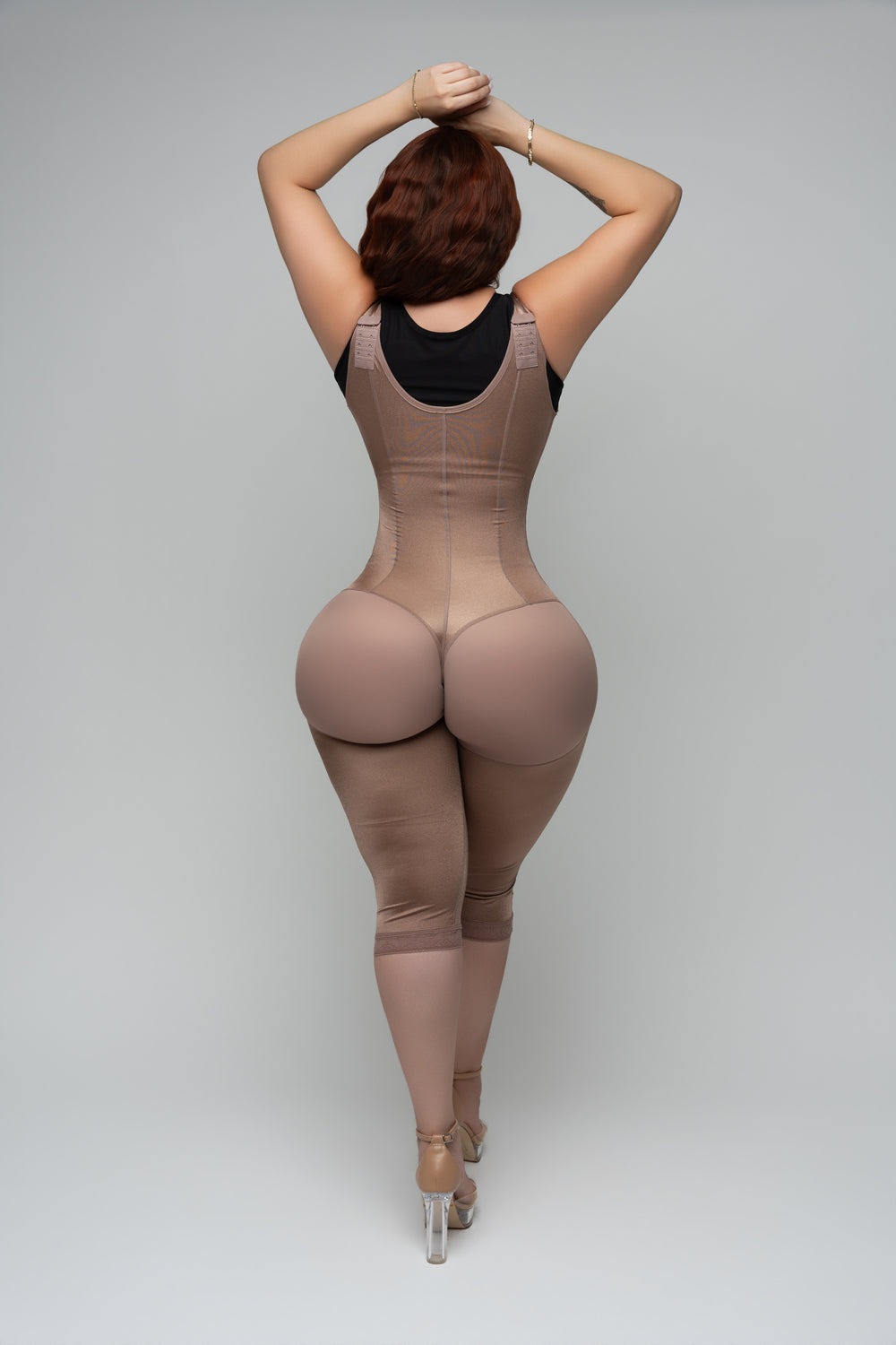 Cocoa — photo 3 · Sleeveless Open Bust Bodysuit