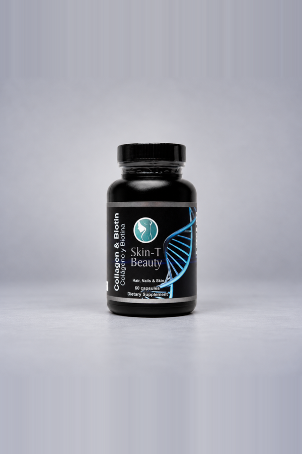Skin-T Beauty Collagen & Biotin for Hair, Nails & Skin · front